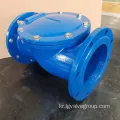 배수 처리 고무 플랩 체크 밸브